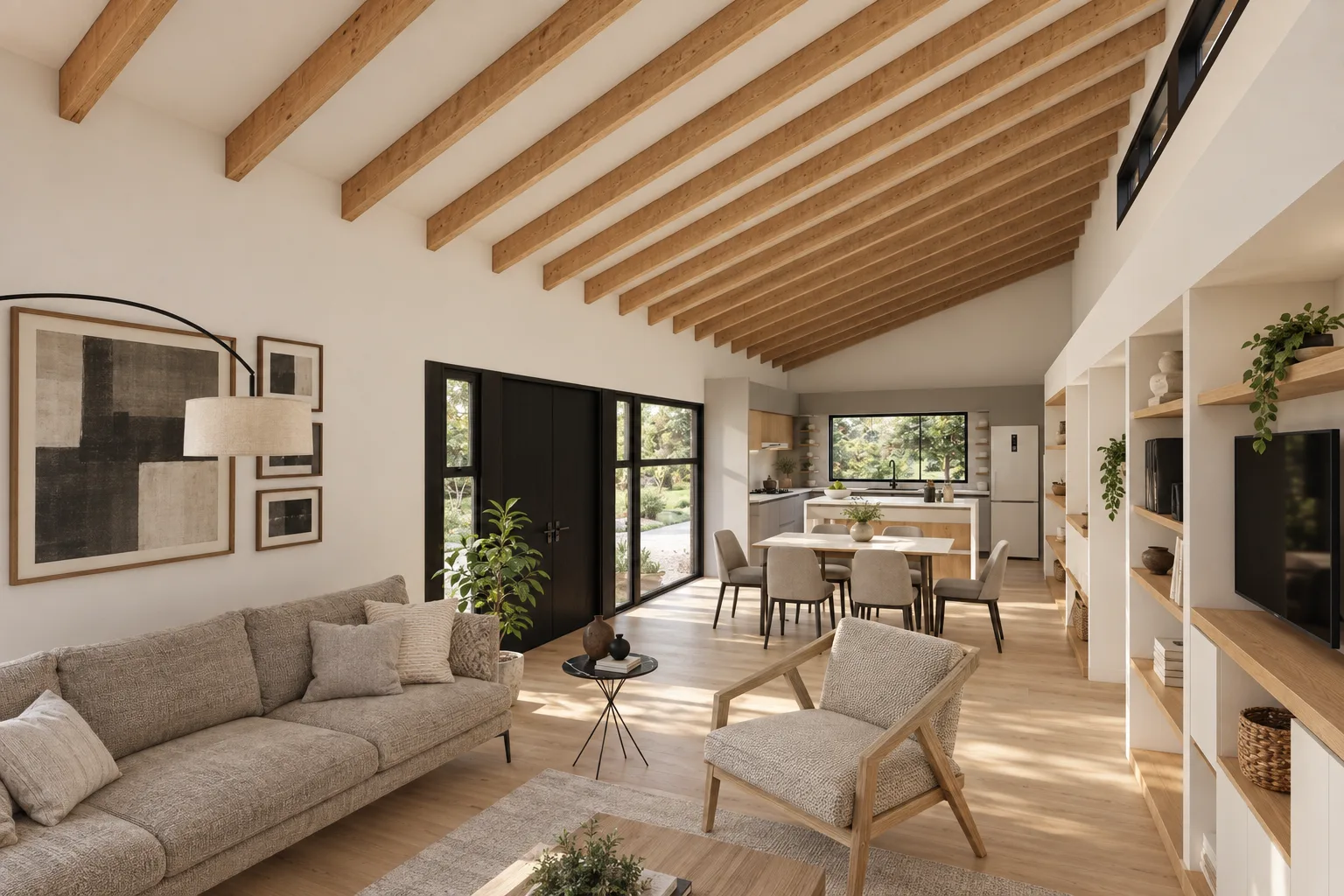 Plano de casa MODELO CG 207, 3 dormitorios, 2 baños, 115 metros m² - vista 7