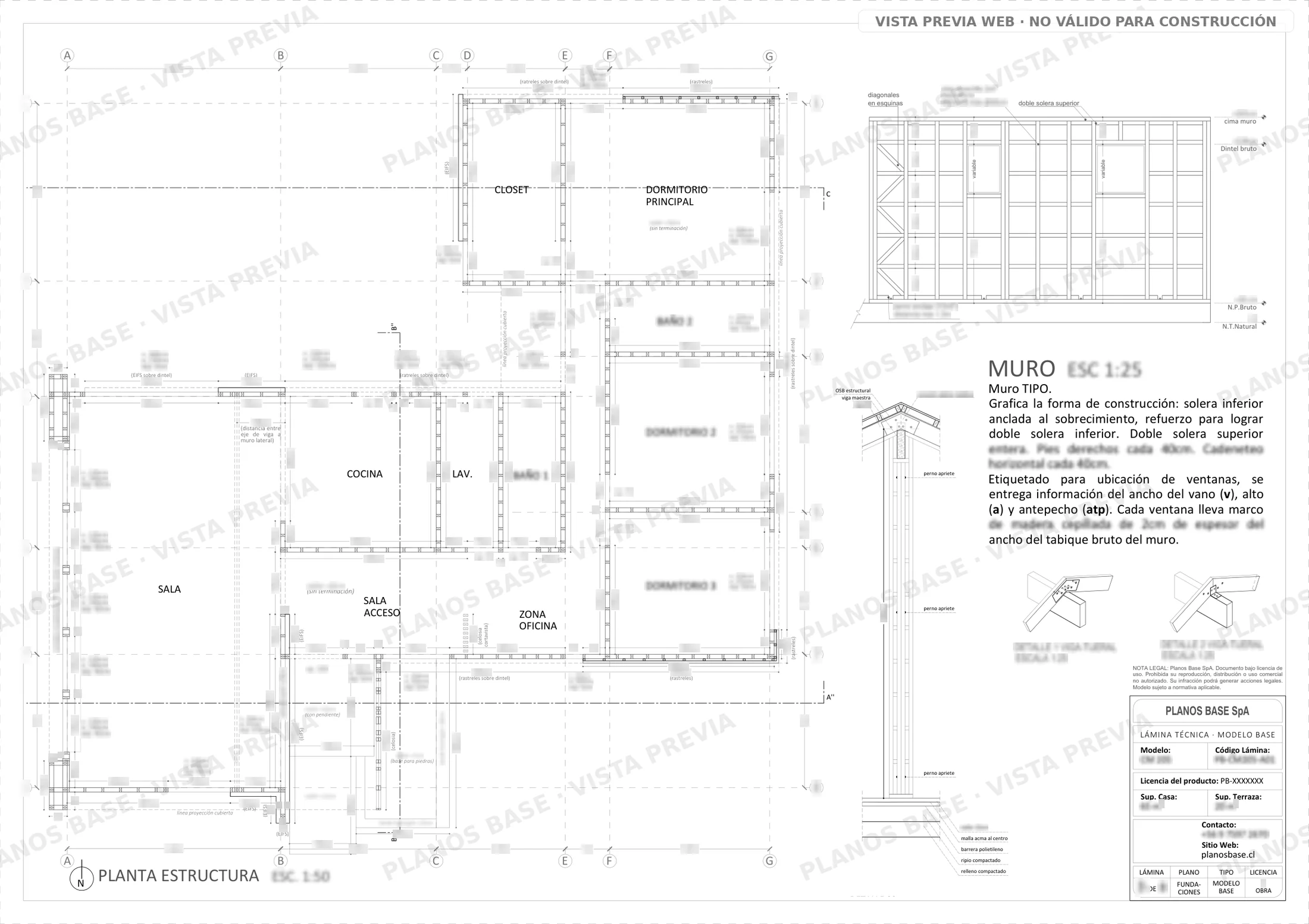 Vista previa de A-3 · Estructura